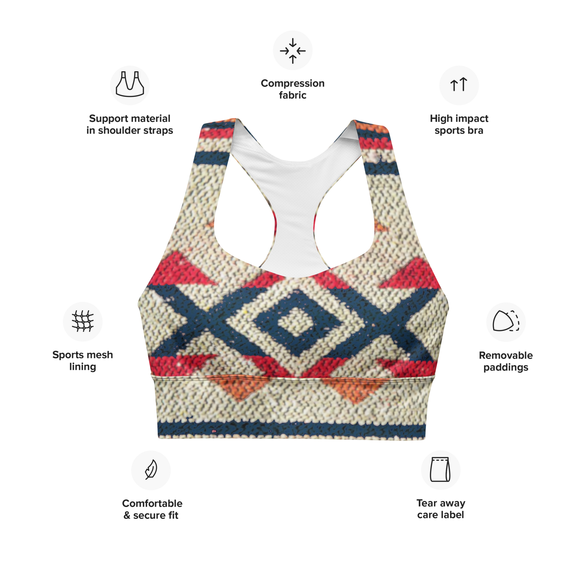 2-Hye: Hye-Pride Sports Bra 2-Hye