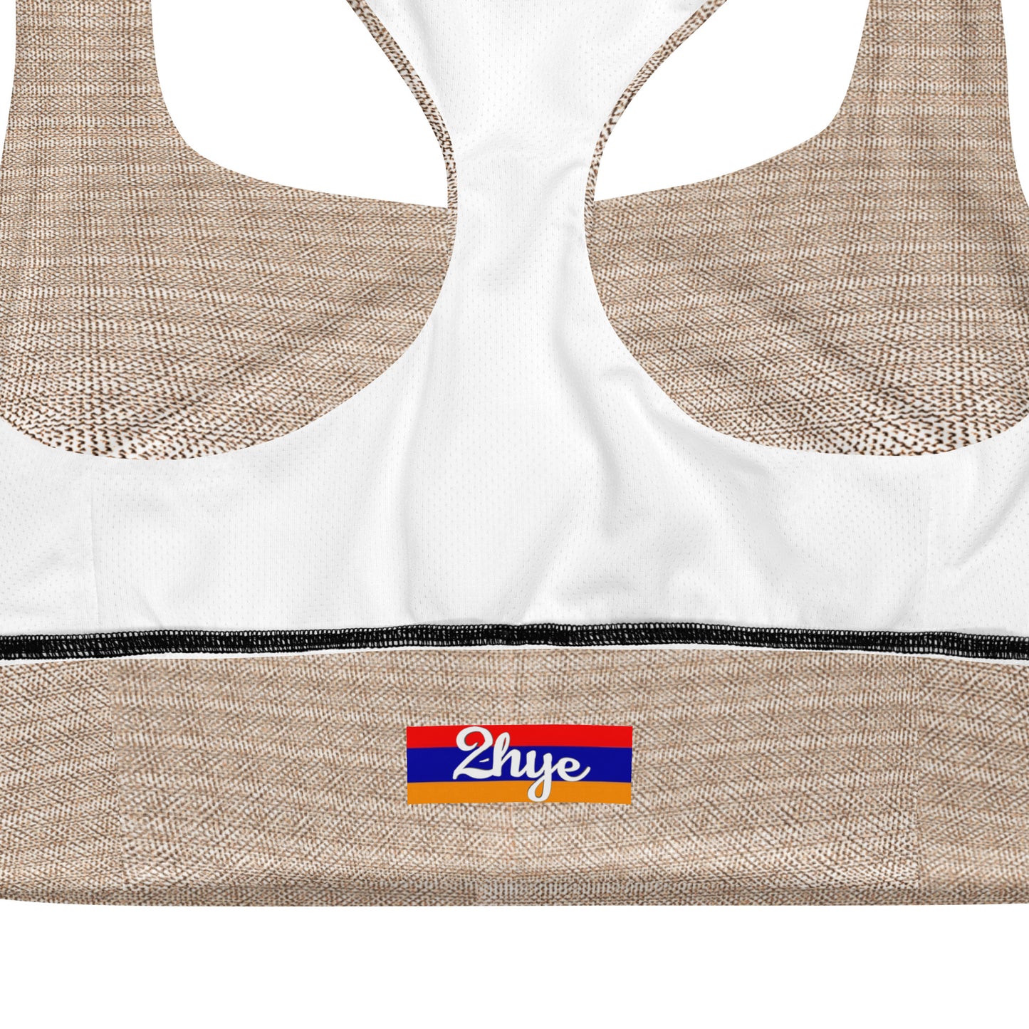 2-Hye: Hye-R-Key Longline Sports Bra 2-Hye