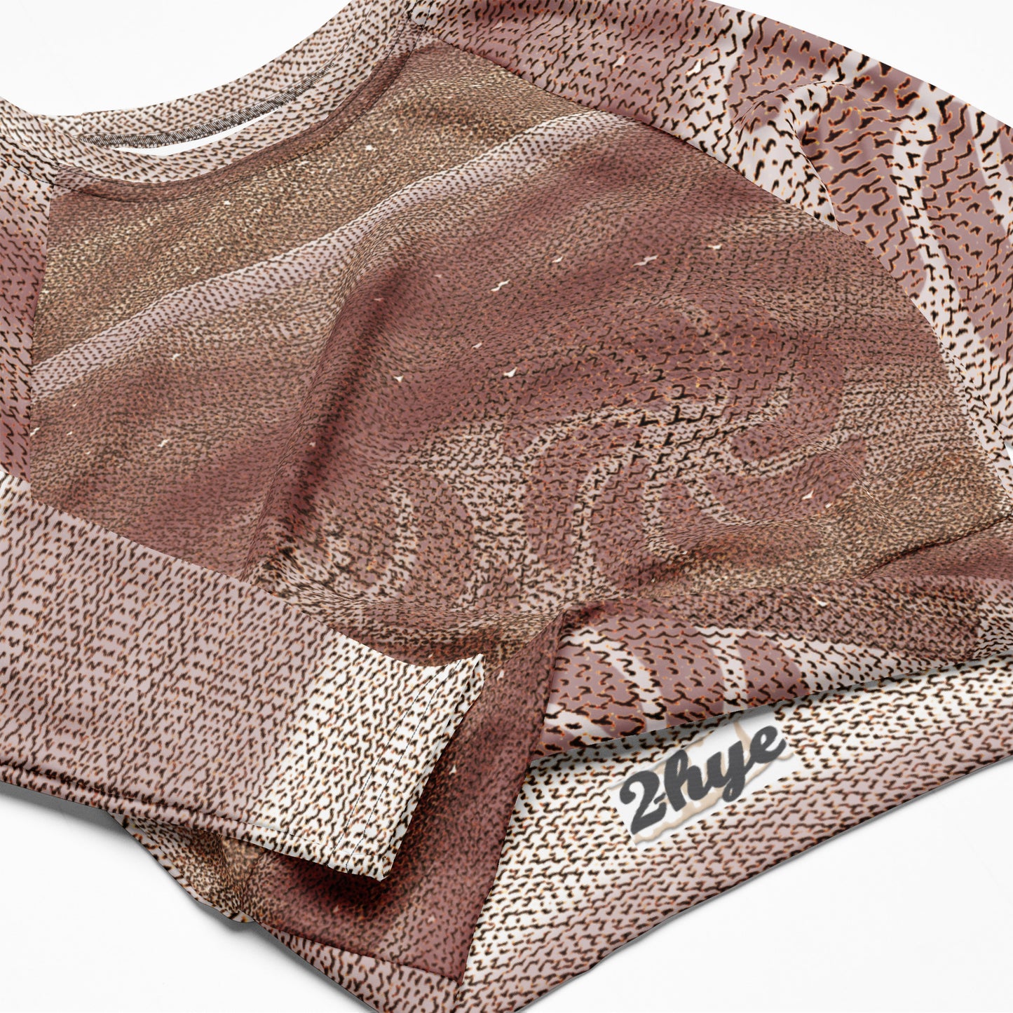 2-Hye: Lady's Long-Sleeve Crop Top 2-Hye