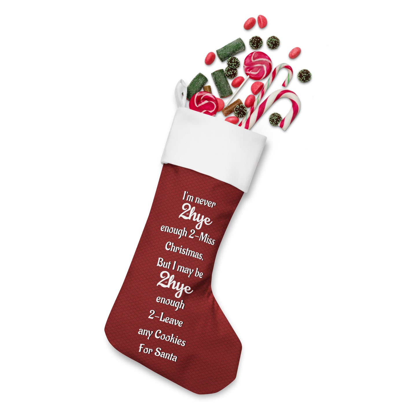 2-Hye 2-Miss Christmas Stocking