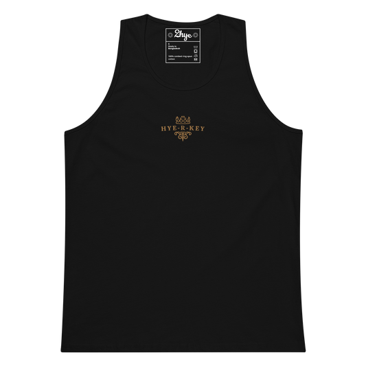 2-Hye: Hye-R-Key Men’s Premium Tank Top 2-Hye