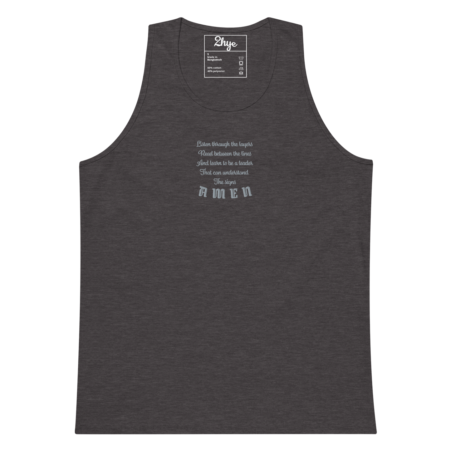 2-Hye: Amen Tank Top 2-Hye