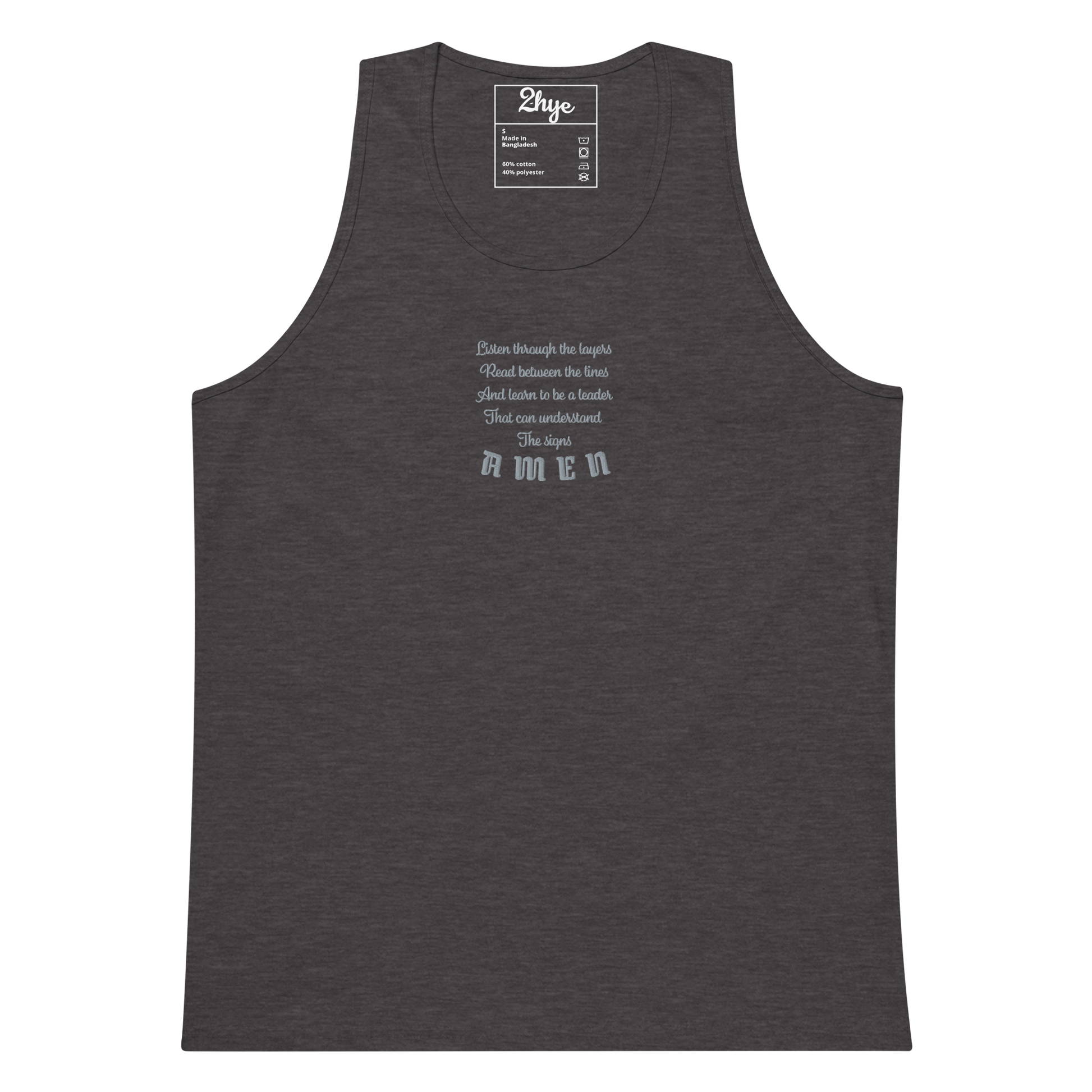 2-Hye: Amen Tank Top 2-Hye