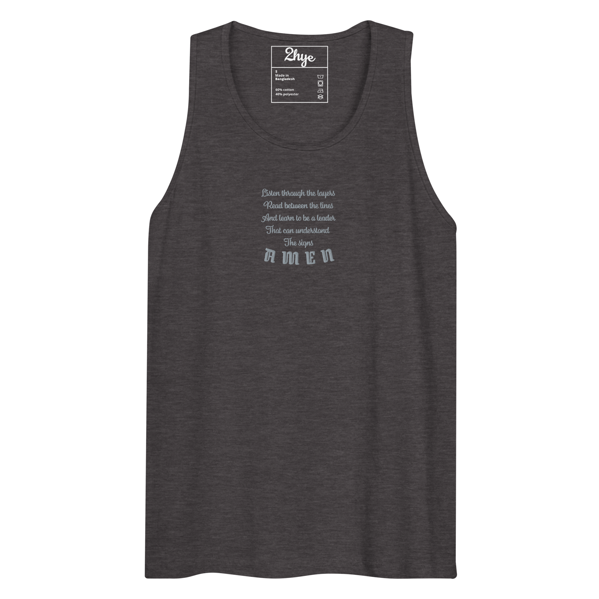 2-Hye: Amen Tank Top 2-Hye