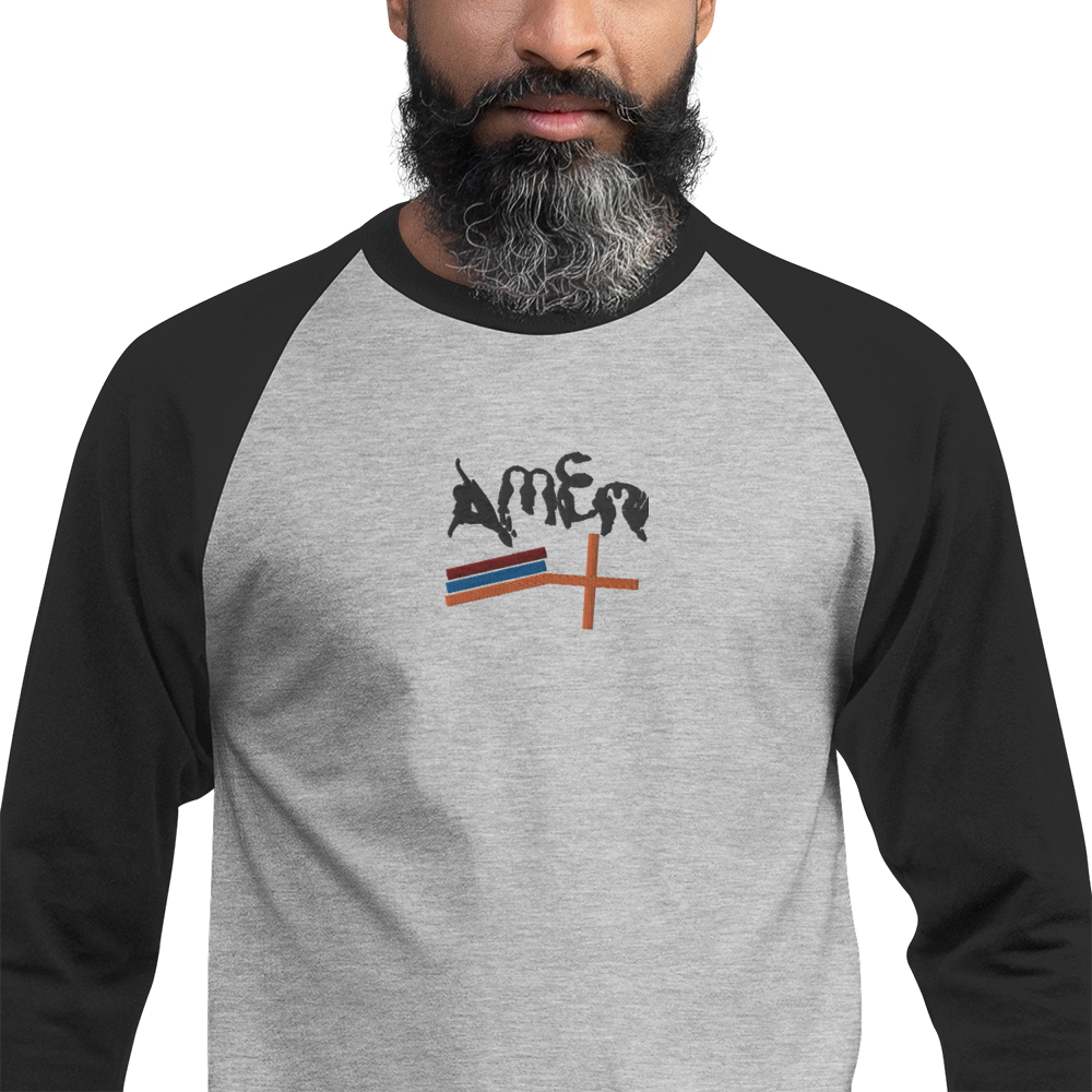 2-Hye: Amen Baseball T-Shirt 2-Hye