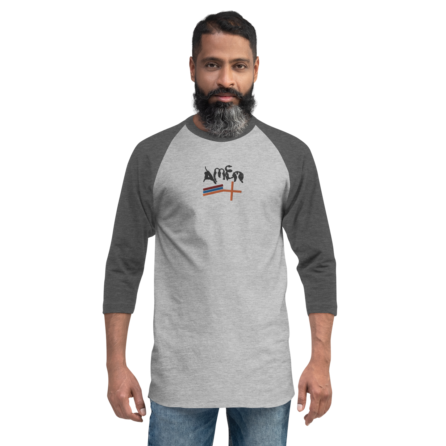 2-Hye: Amen Baseball T-Shirt 2-Hye