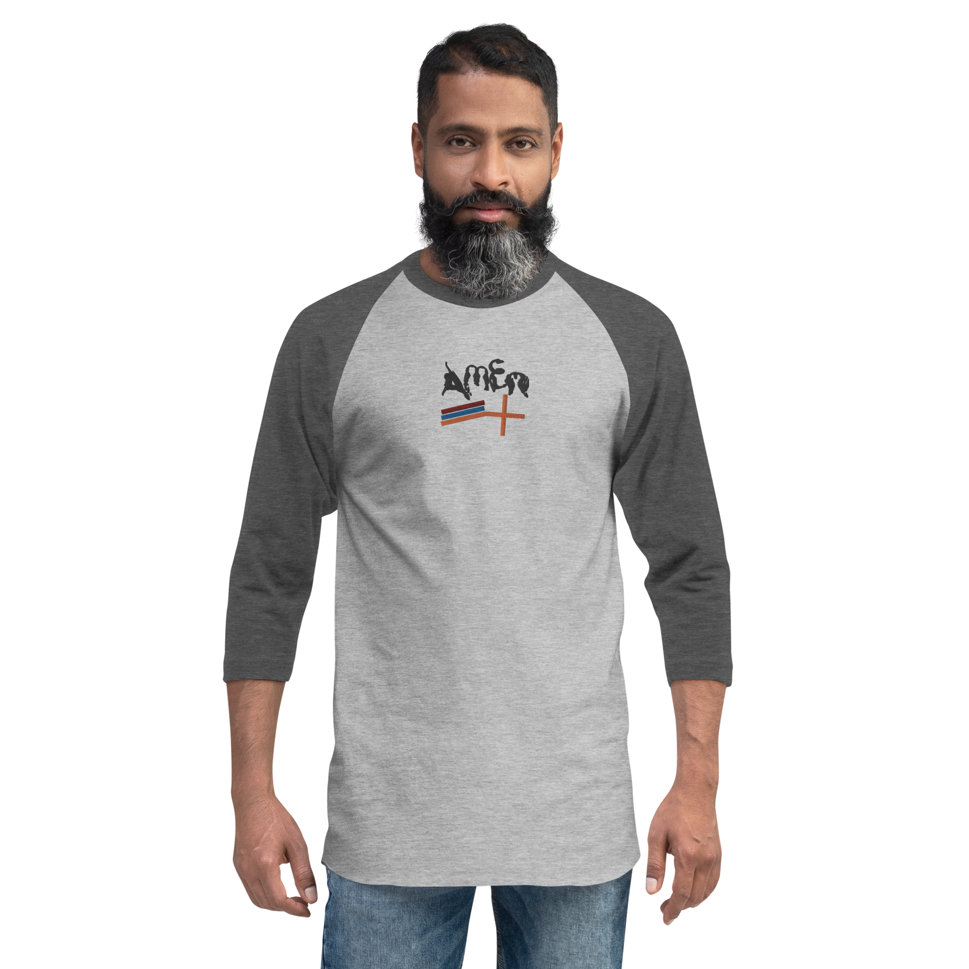 2-Hye: Amen Baseball T-Shirt 2-Hye