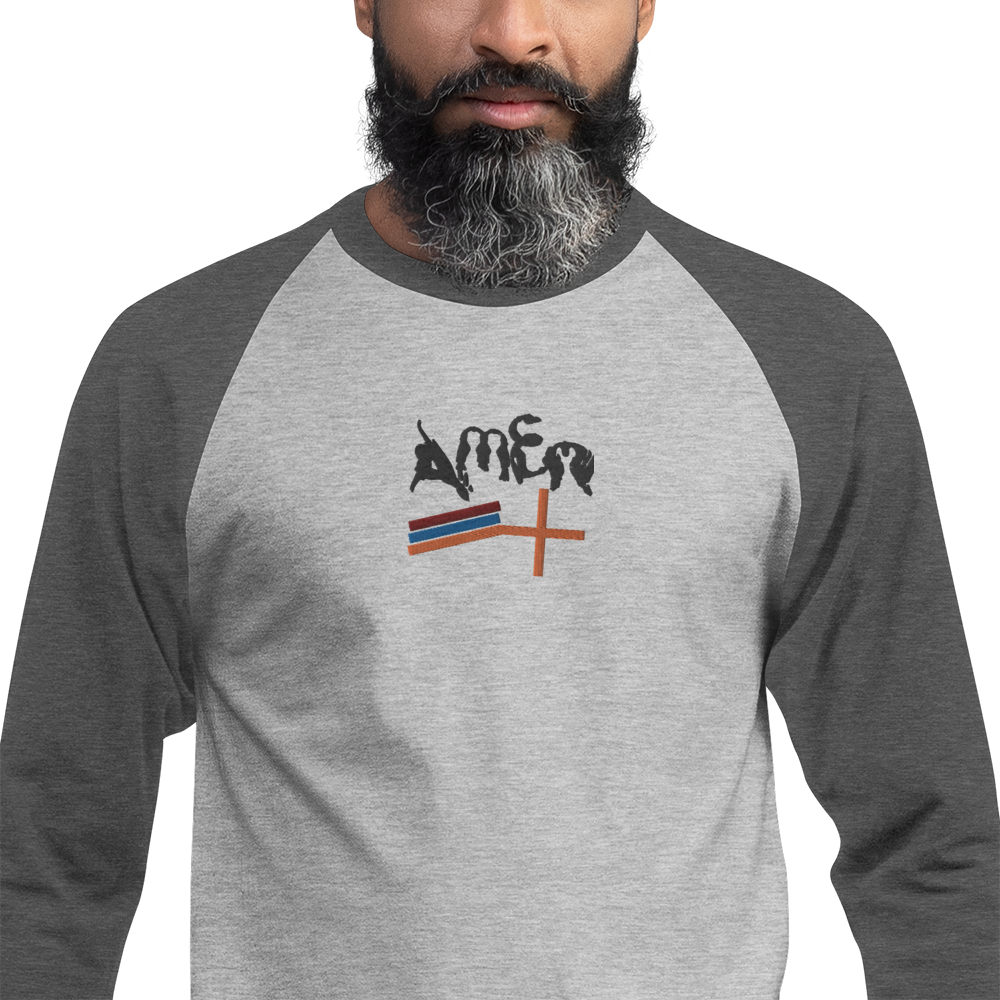 2-Hye: Amen Baseball T-Shirt 2-Hye