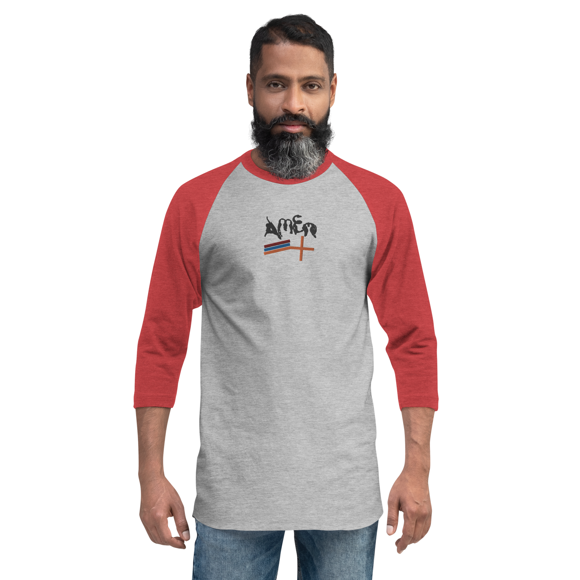 2-Hye: Amen Baseball T-Shirt 2-Hye