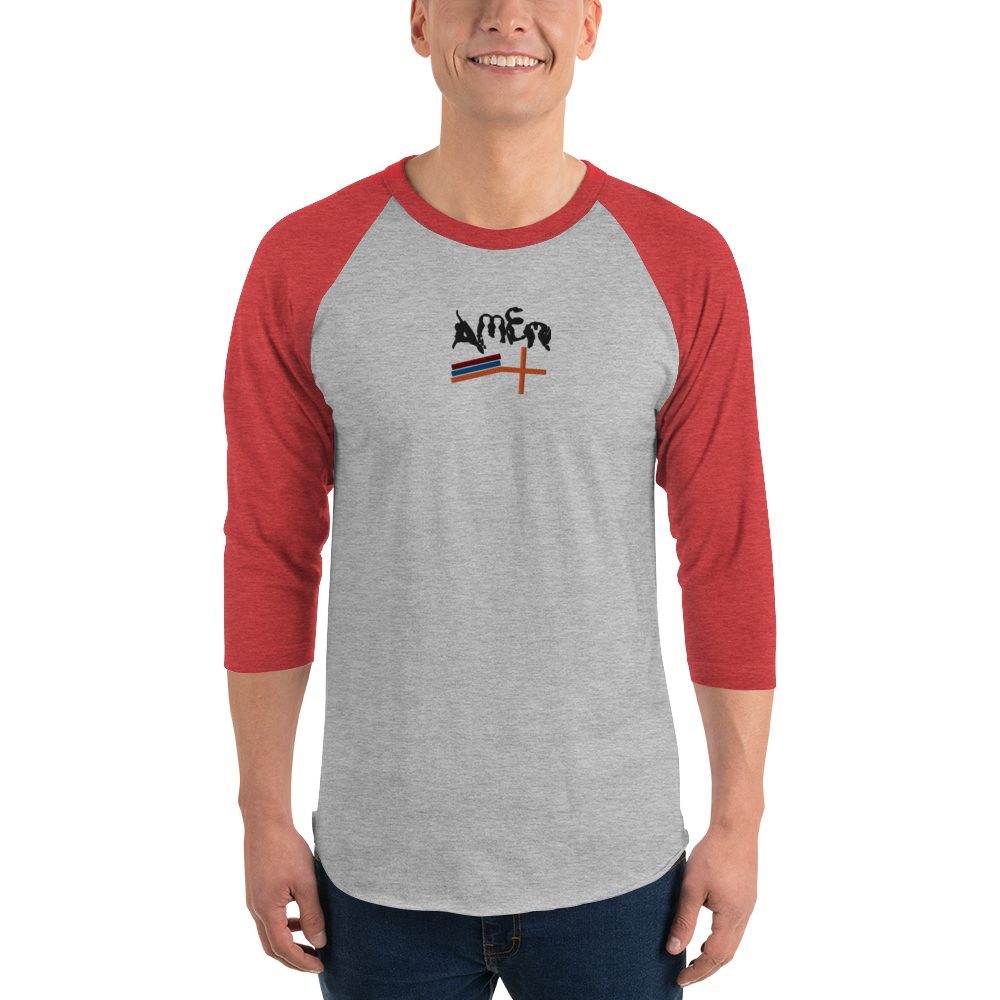 2-Hye: Amen Baseball T-Shirt 2-Hye