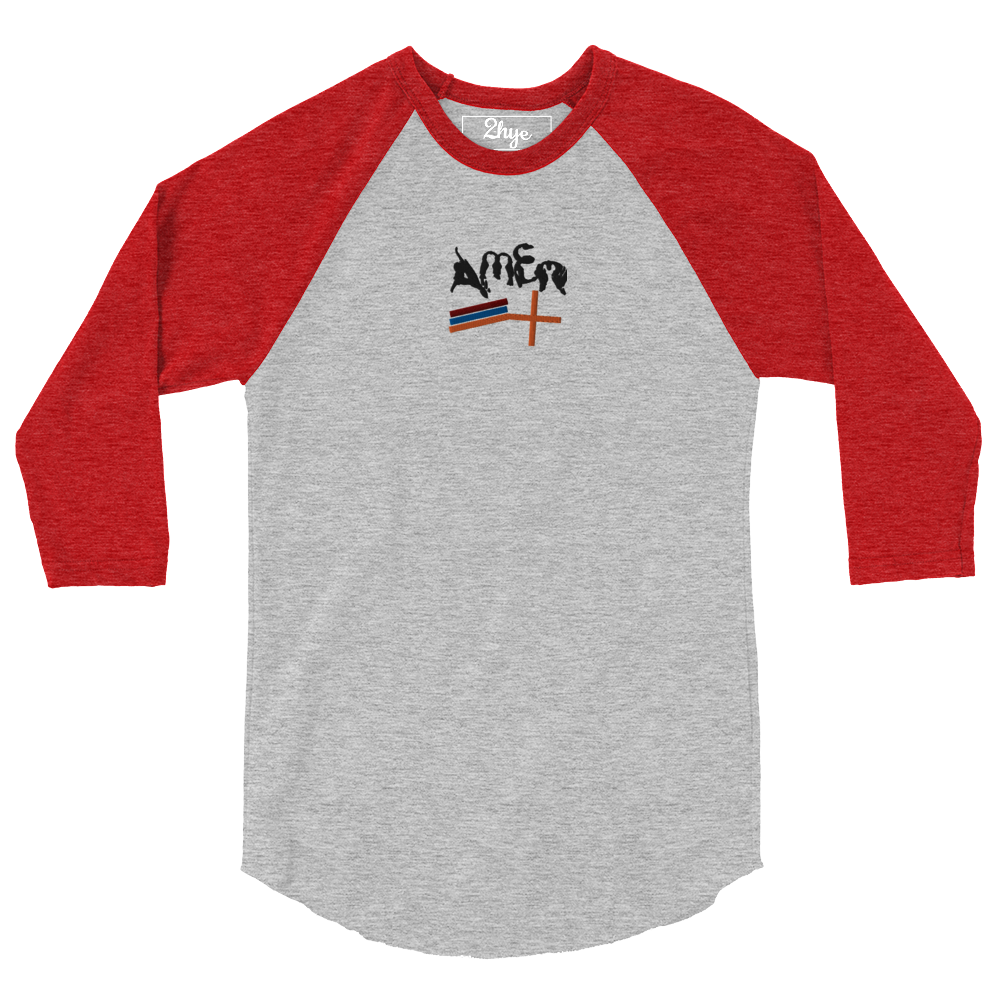 2-Hye: Amen Baseball T-Shirt 2-Hye