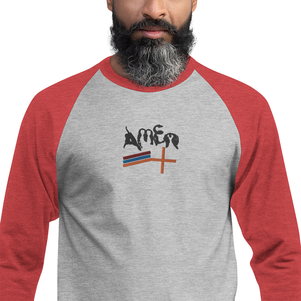 2-Hye: Amen Baseball T-Shirt 2-Hye