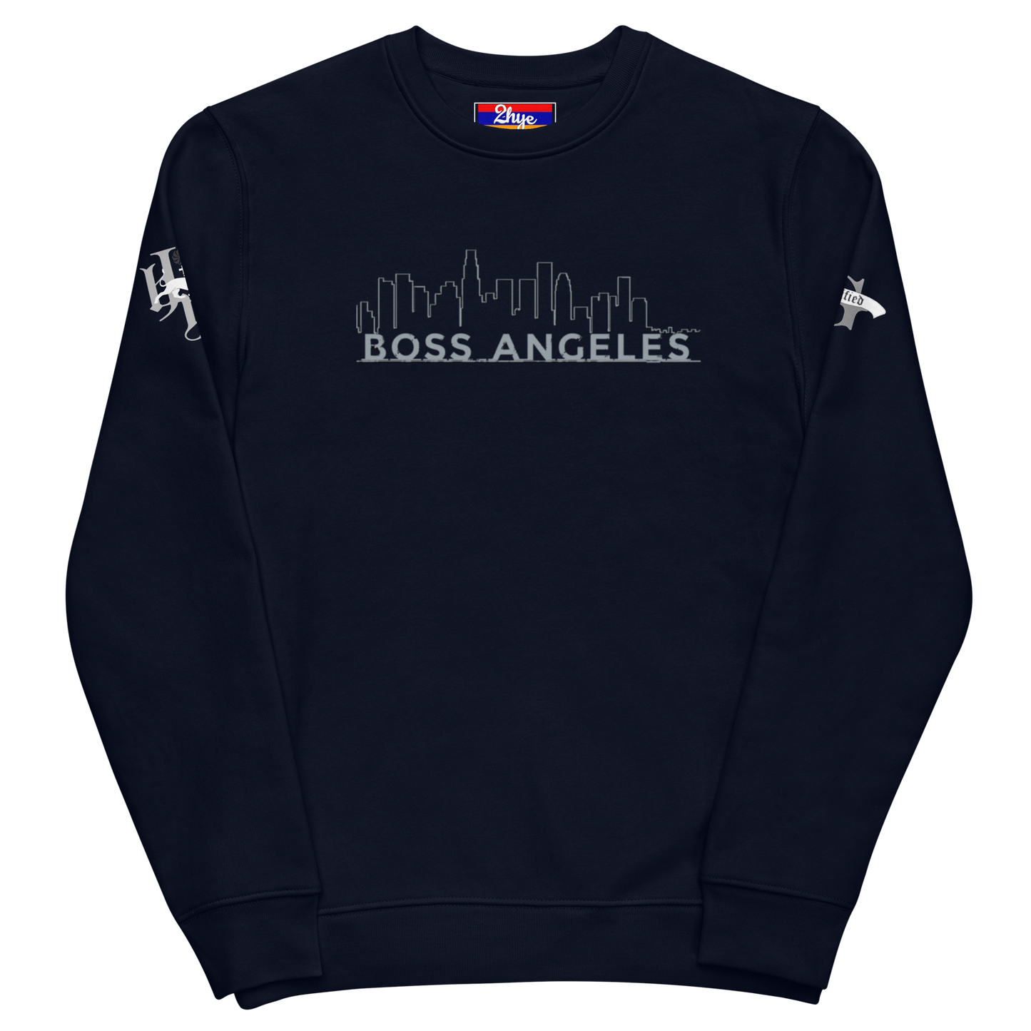 2-Hye: Boss Angeles Unisex Sweatshirt 2-Hye