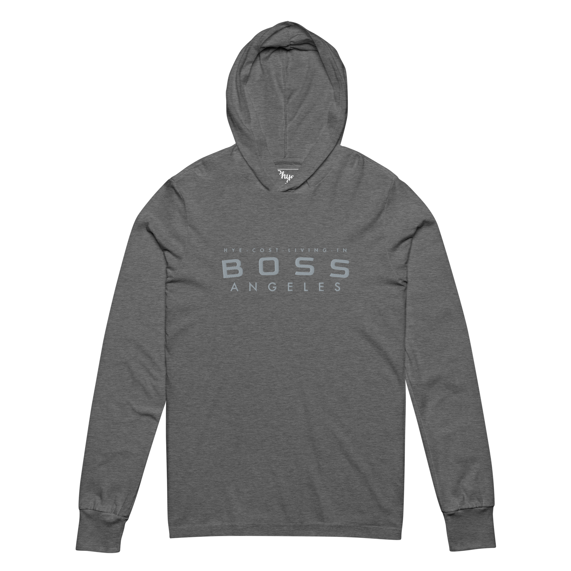 2-Hye: Boss Angeles Hooded Long-Sleeve Top 2-Hye