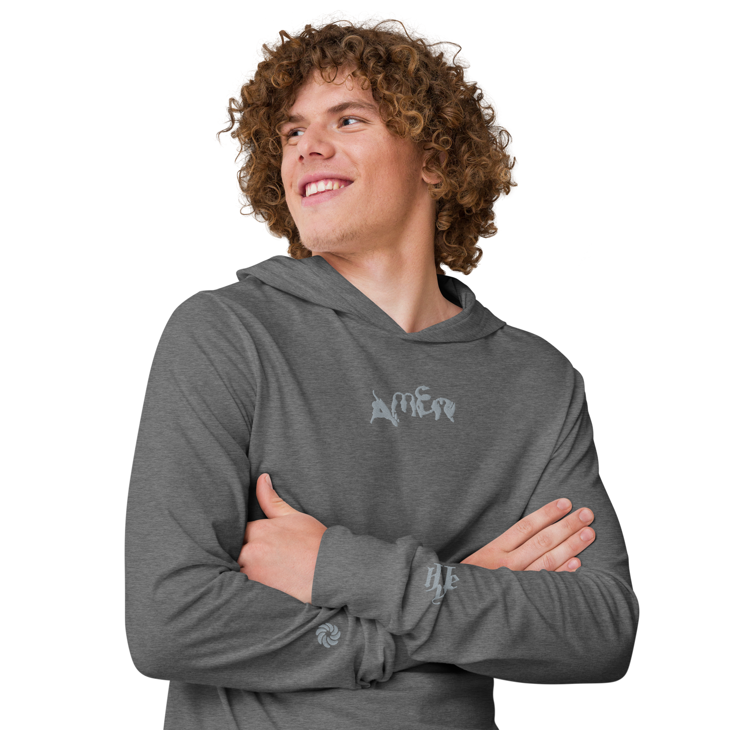 2-Hye: Amen Hooded Long-Sleeve 2-Hye