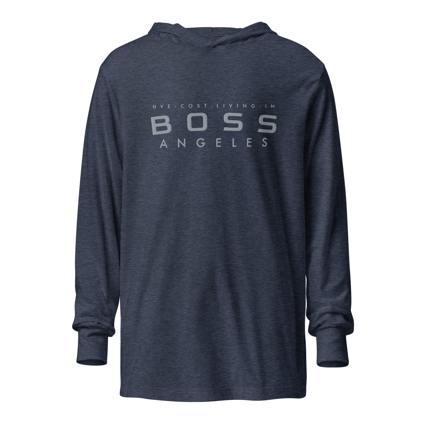 2-Hye: Boss Angeles Hooded Long-Sleeve Top 2-Hye