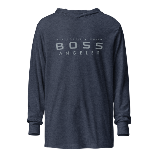 2-Hye: Boss Angeles Hooded Long-Sleeve Top 2-Hye