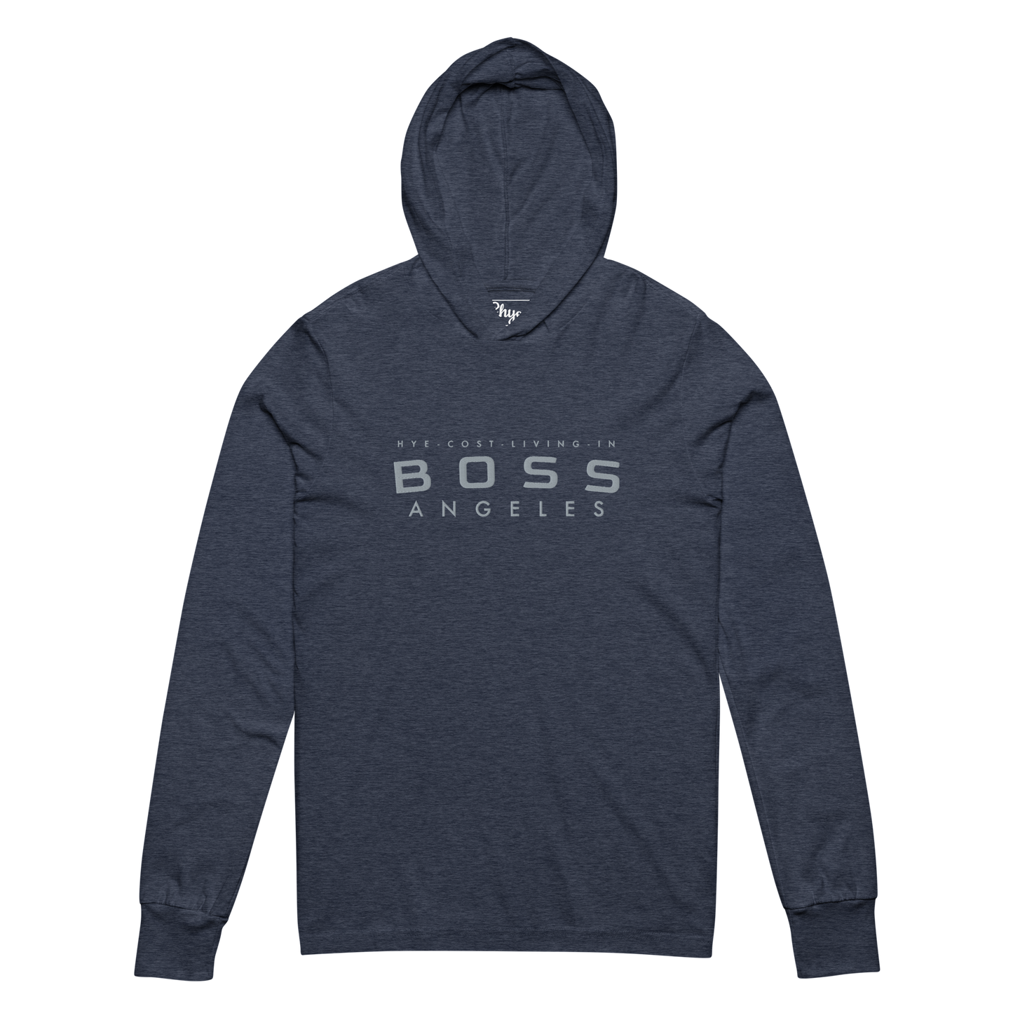 2-Hye: Boss Angeles Hooded Long-Sleeve Top
