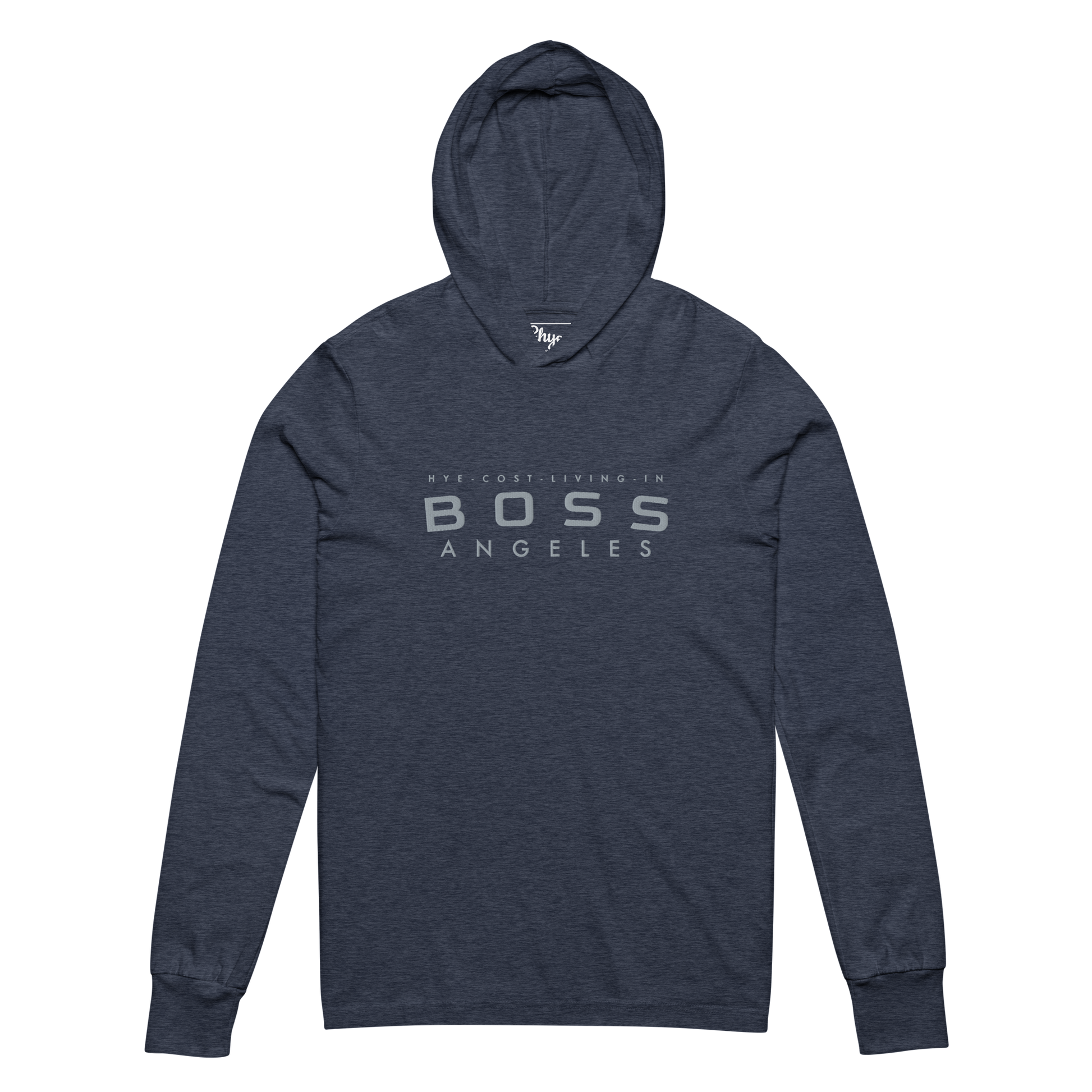 2-Hye: Boss Angeles Hooded Long-Sleeve Top 2-Hye