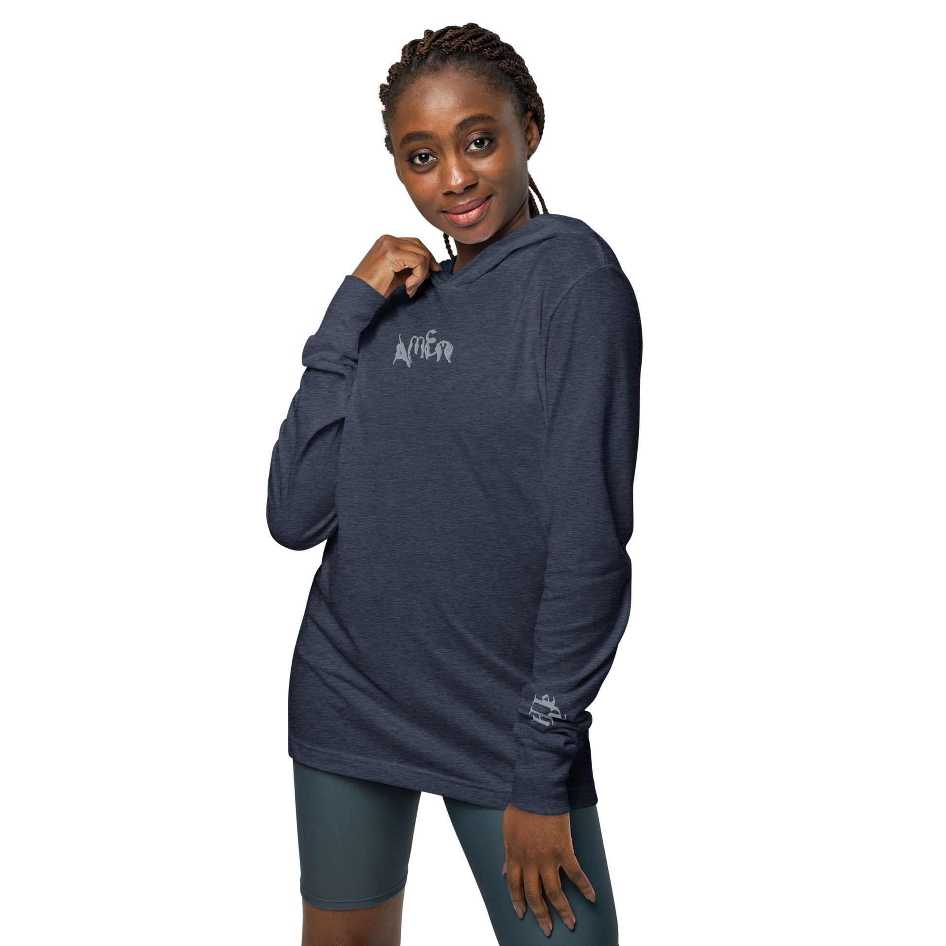 2-Hye: Amen Hooded Long-Sleeve 2-Hye