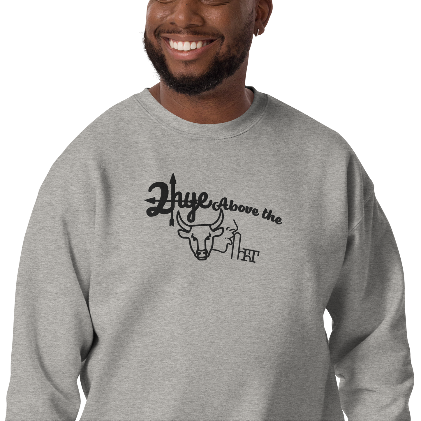 2-Hye: Above Premium Sweatshirt (Unisex) 2-Hye