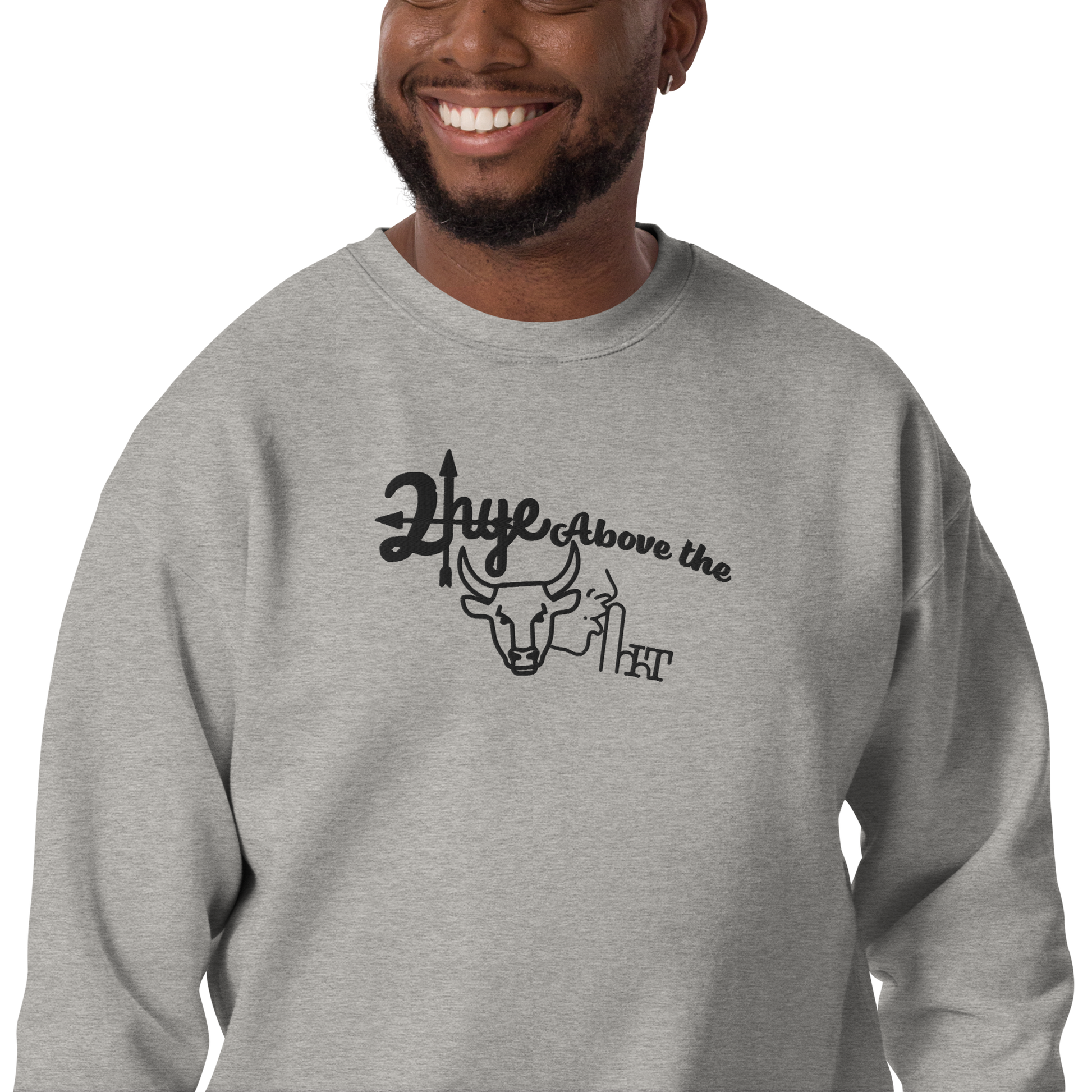 2-Hye: Above Premium Sweatshirt (Unisex) 2-Hye