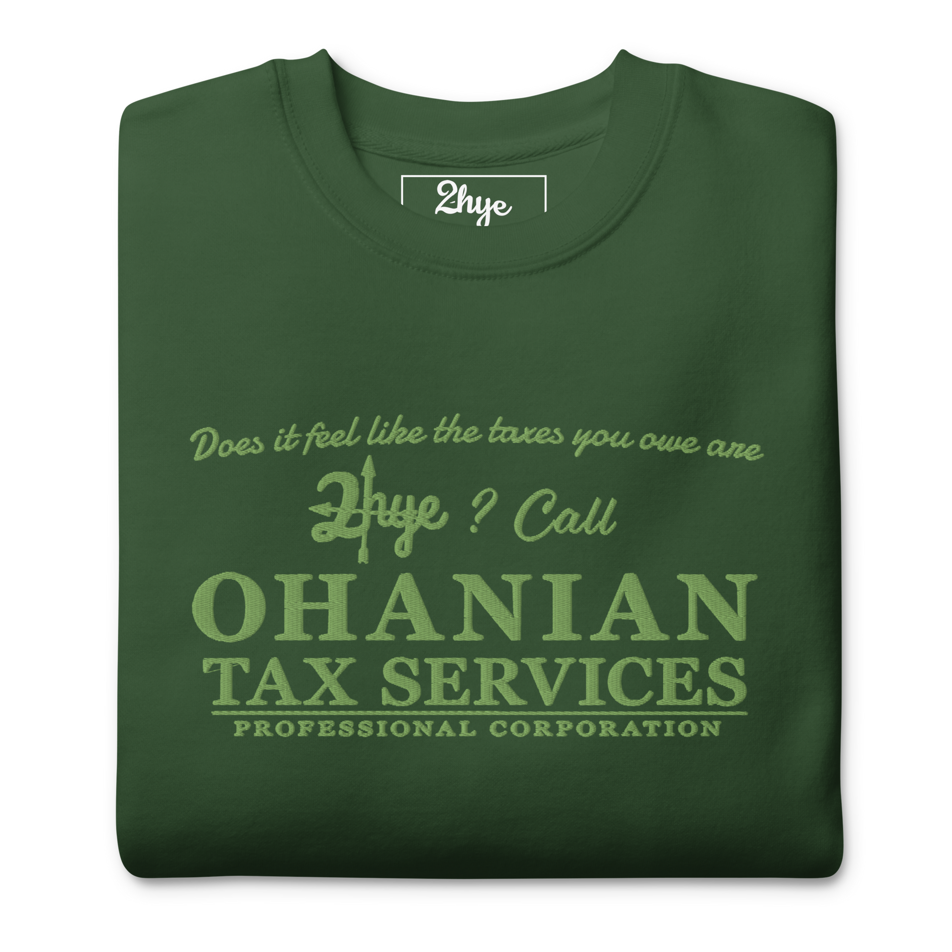 2-Hye: OTS Unisex Premium Sweatshirt 2-Hye