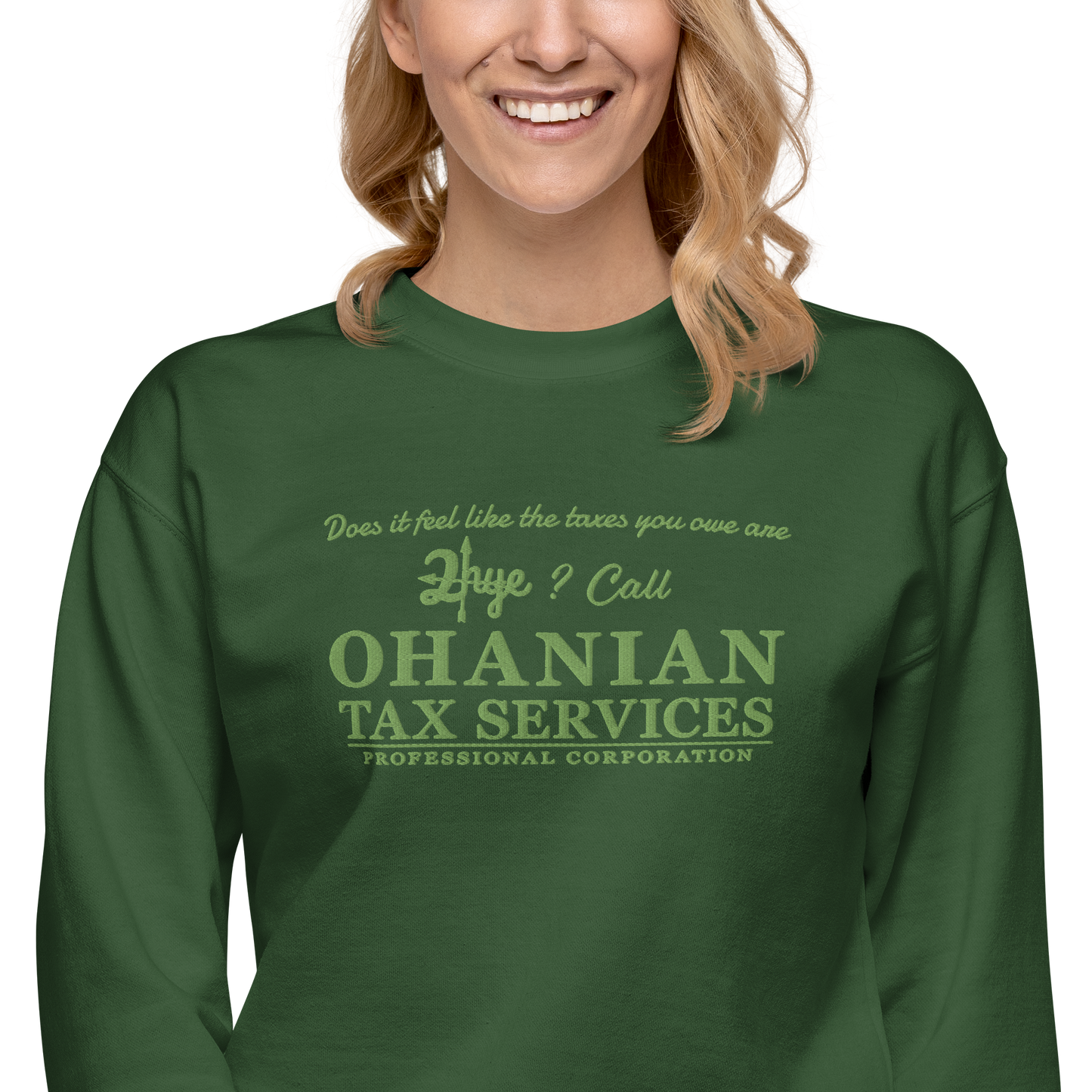 2-Hye: OTS Unisex Premium Sweatshirt