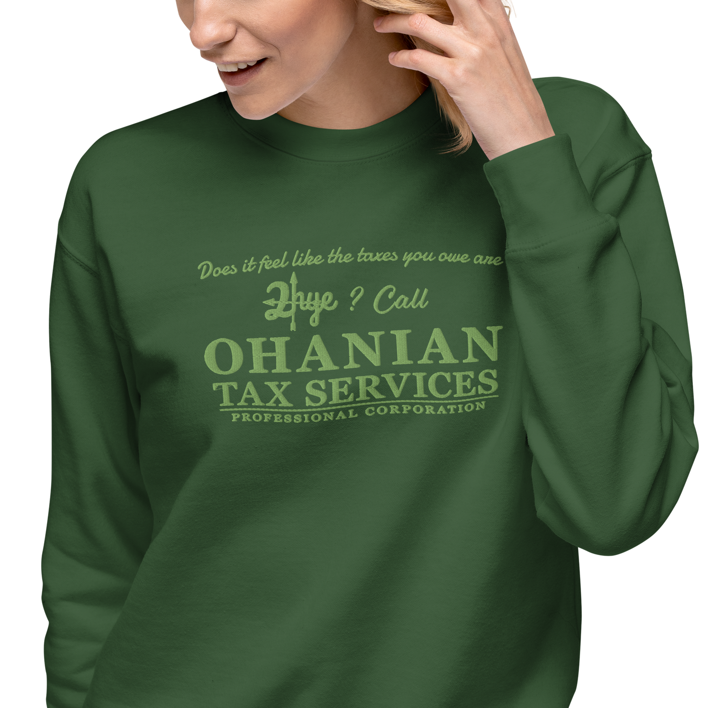 2-Hye: OTS Unisex Premium Sweatshirt