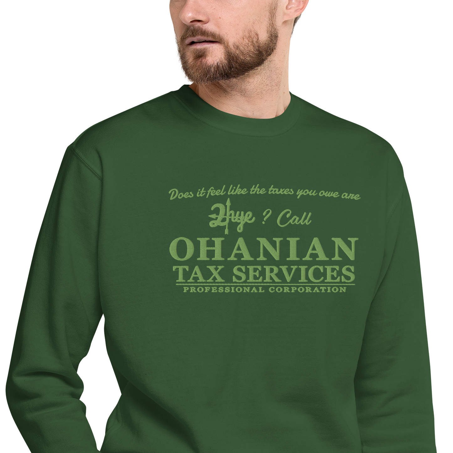 2-Hye: OTS Unisex Premium Sweatshirt