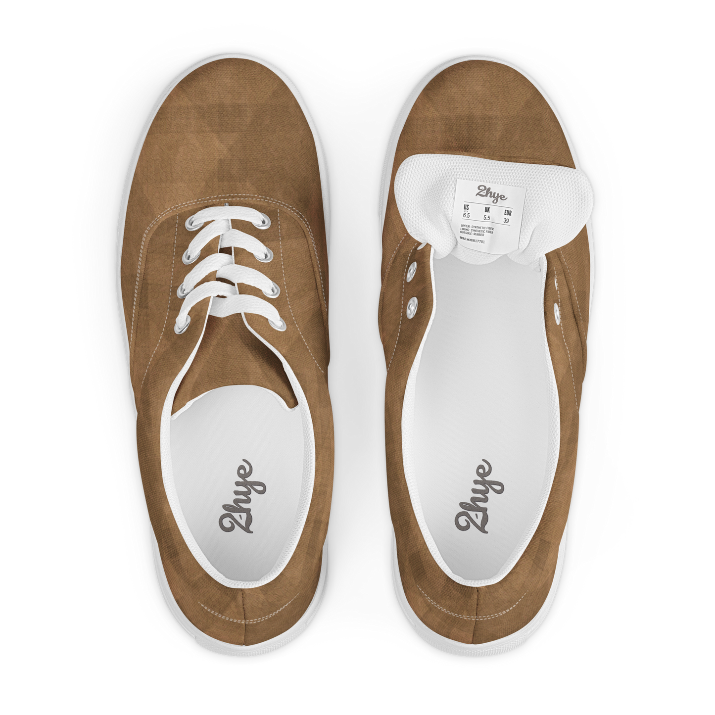 2-Hye: Women’s Brownie Canvas Shoes 2-Hye