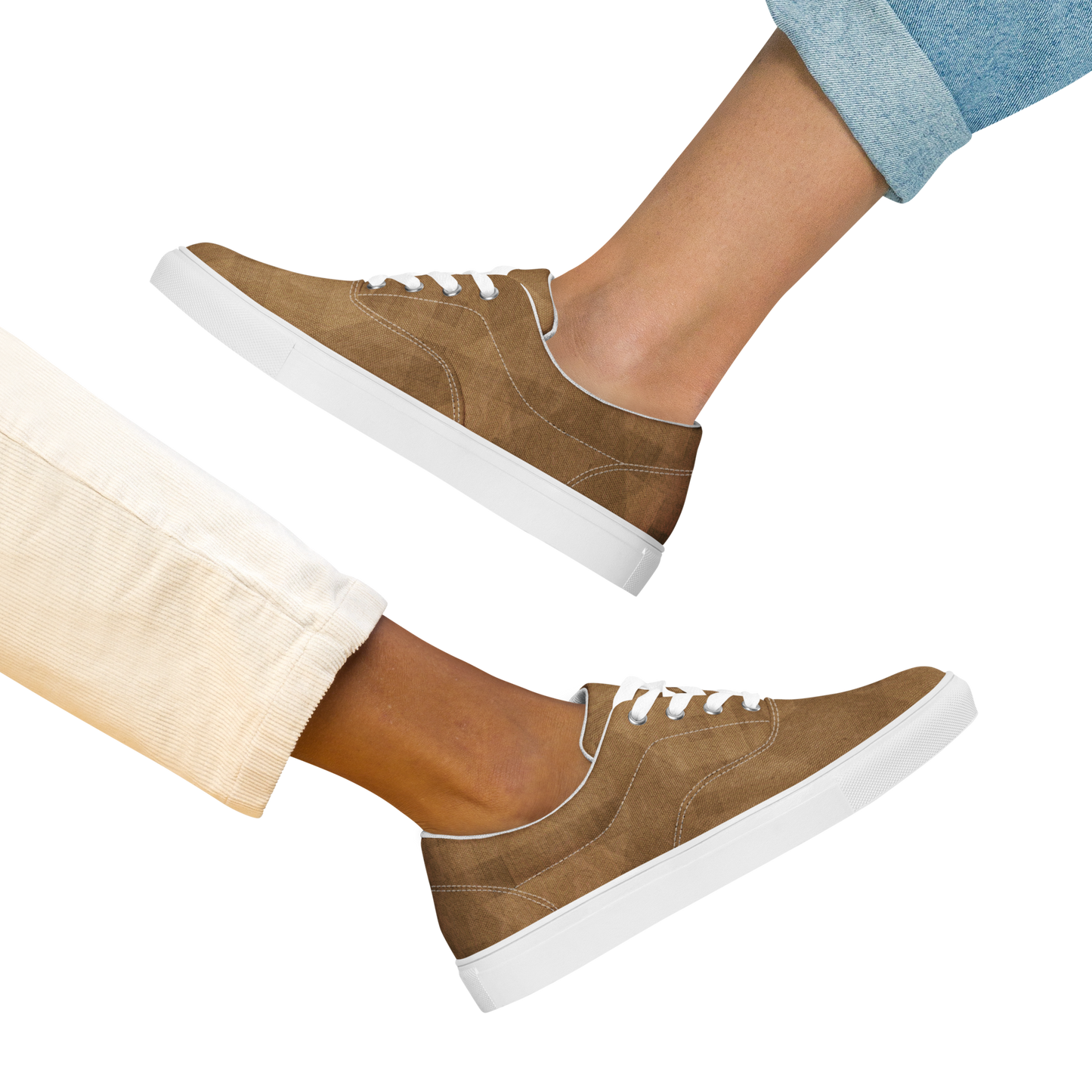2-Hye: Women’s Brownie Canvas Shoes 2-Hye
