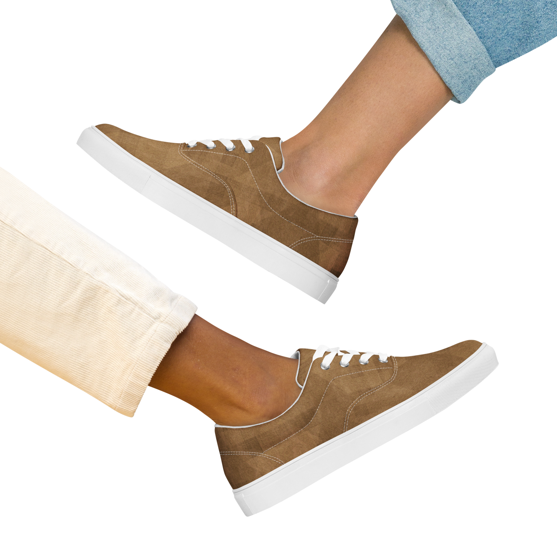 2-Hye: Women’s Brownie Canvas Shoes 2-Hye
