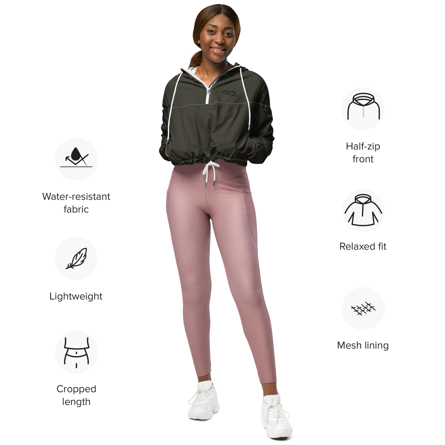 2-Hye: Hye-R-Key Women’s Windbreaker 2-Hye