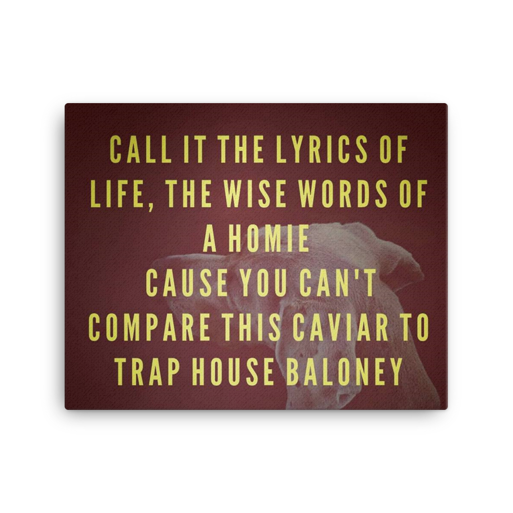 Canvas: "The Homie" 2-Hye Merch