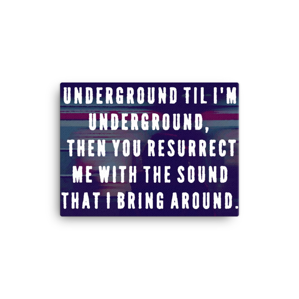 Canvas: "Underground" 2-Hye Merch