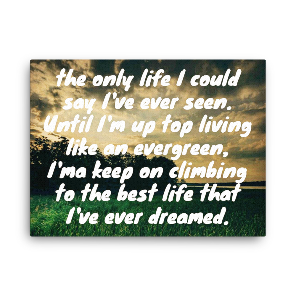 Canvas: "Life" 2-Hye Merch