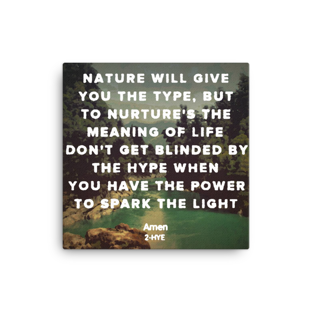 Canvas: "Nature" 2-Hye Merch