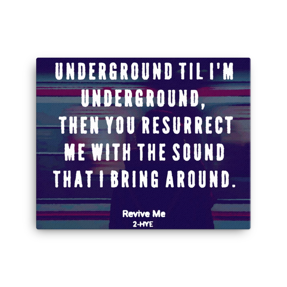 Canvas: "Underground"