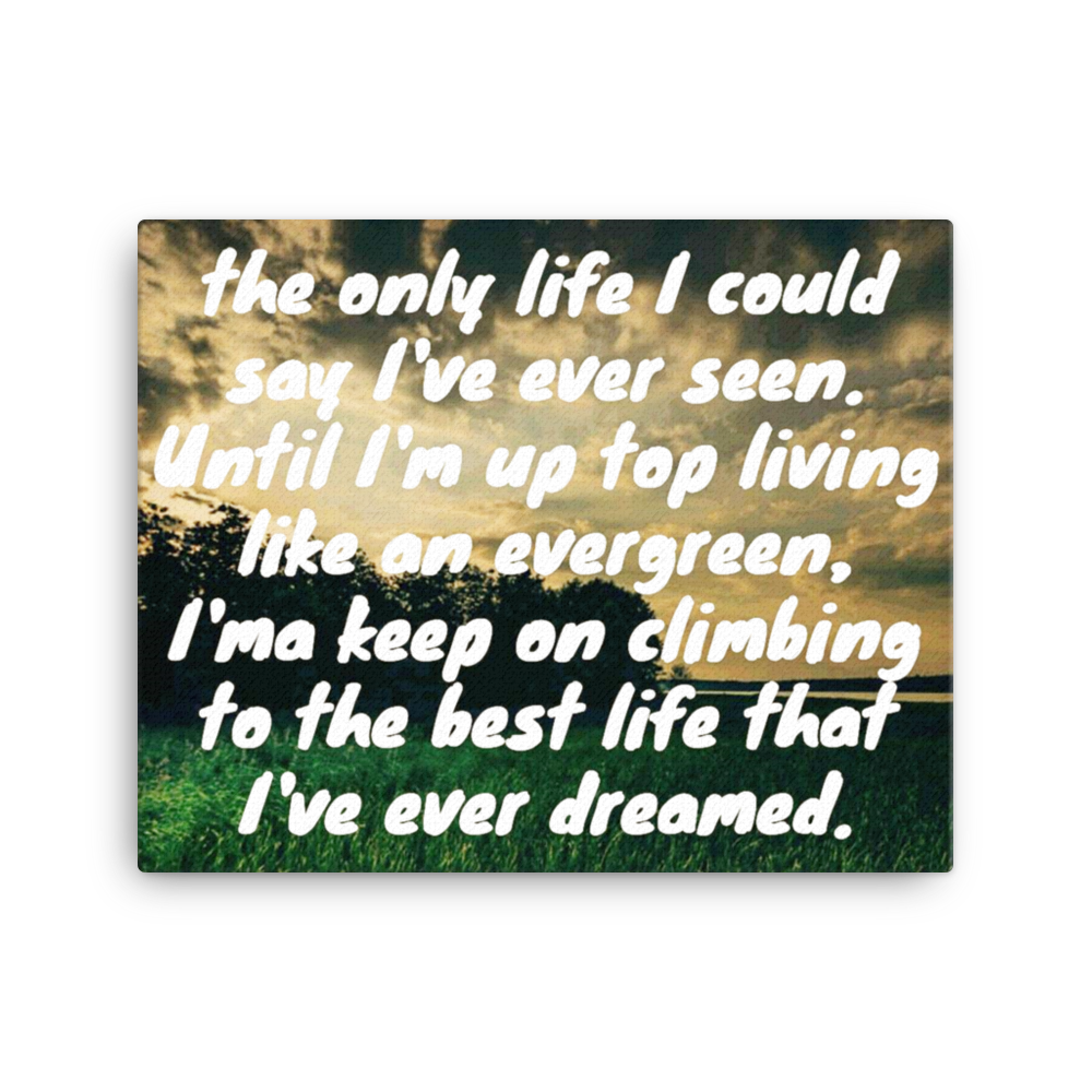 Canvas: "Life" 2-Hye Merch