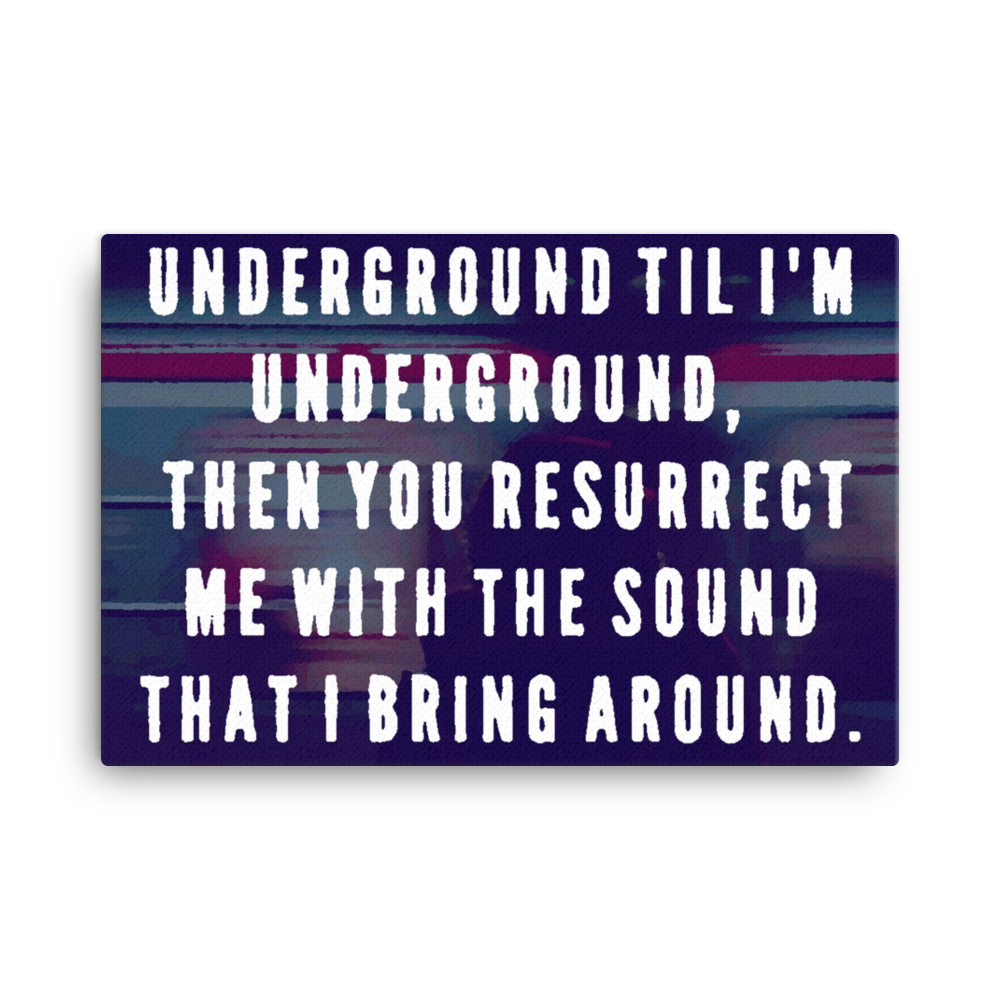 Canvas: "Underground" 2-Hye Merch