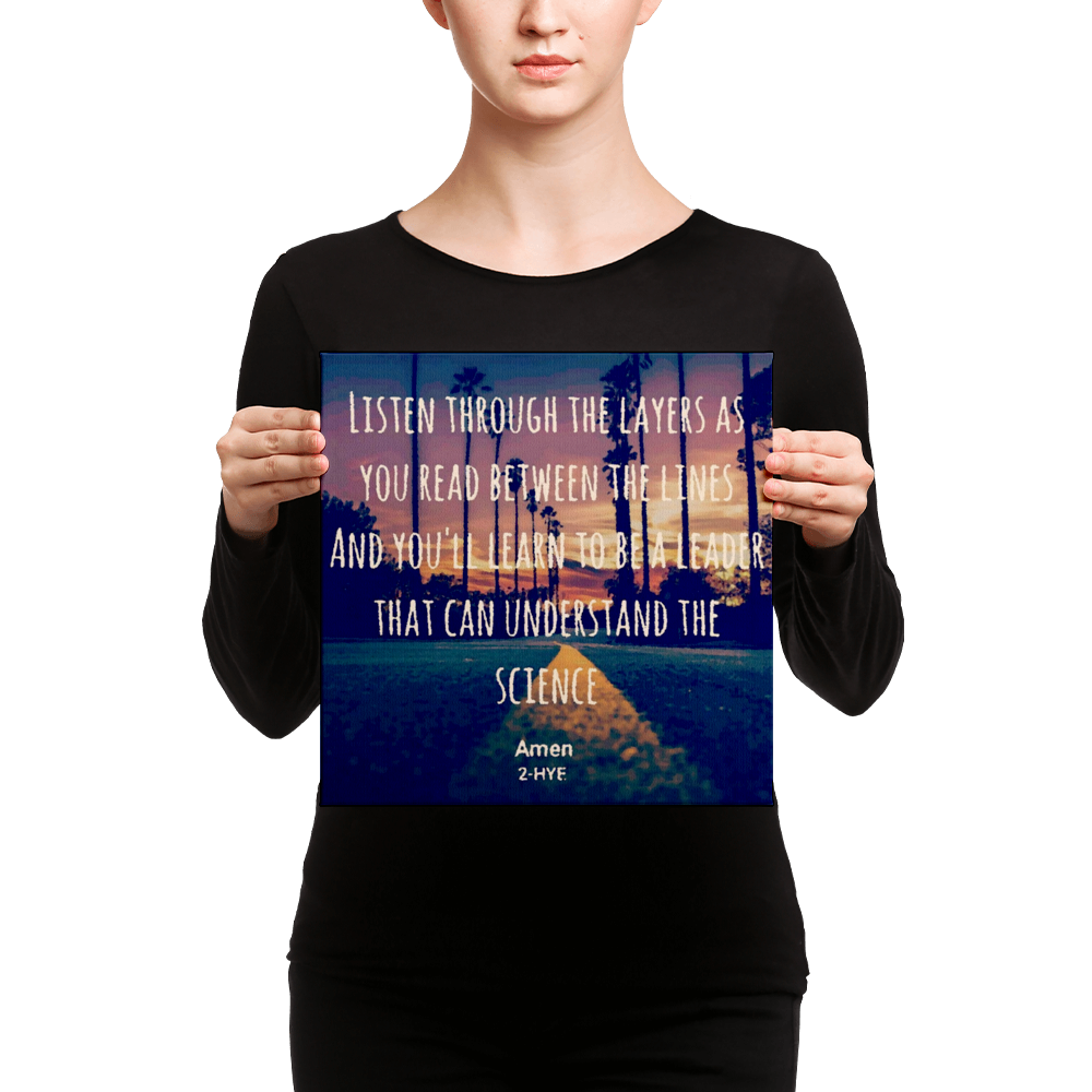 Canvas: "Learn" 2-Hye Merch