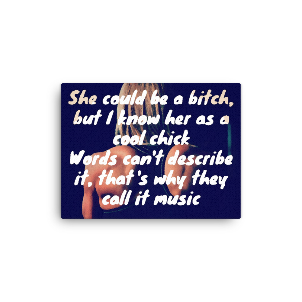 Canvas: "Music" 2-Hye Merch