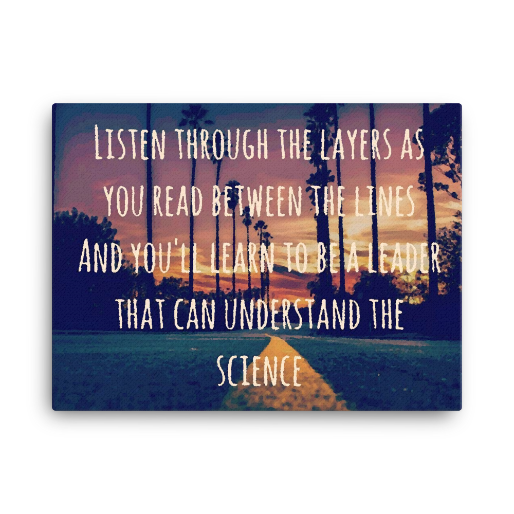 Canvas: "Learn" 2-Hye Merch