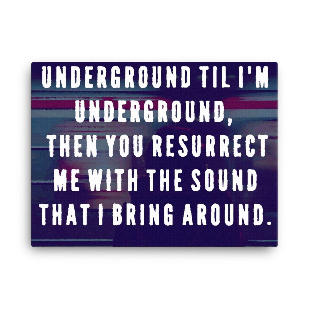 Canvas: "Underground" 2-Hye Merch