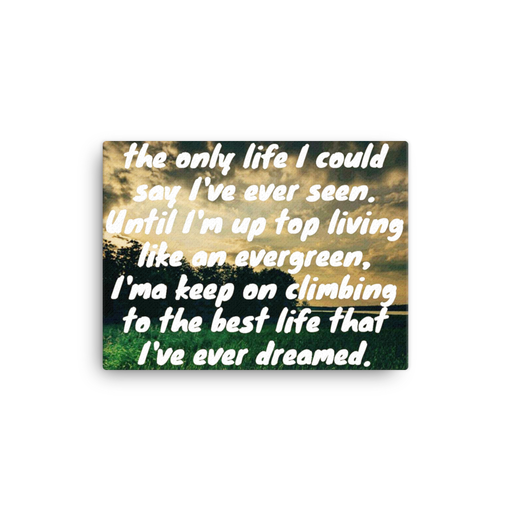 Canvas: "Life" 2-Hye Merch