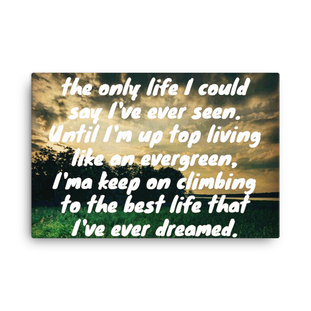 Canvas: "Life" 2-Hye Merch