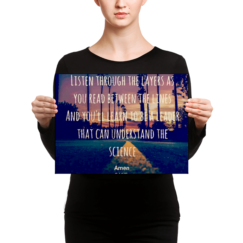 Canvas: "Learn" 2-Hye Merch