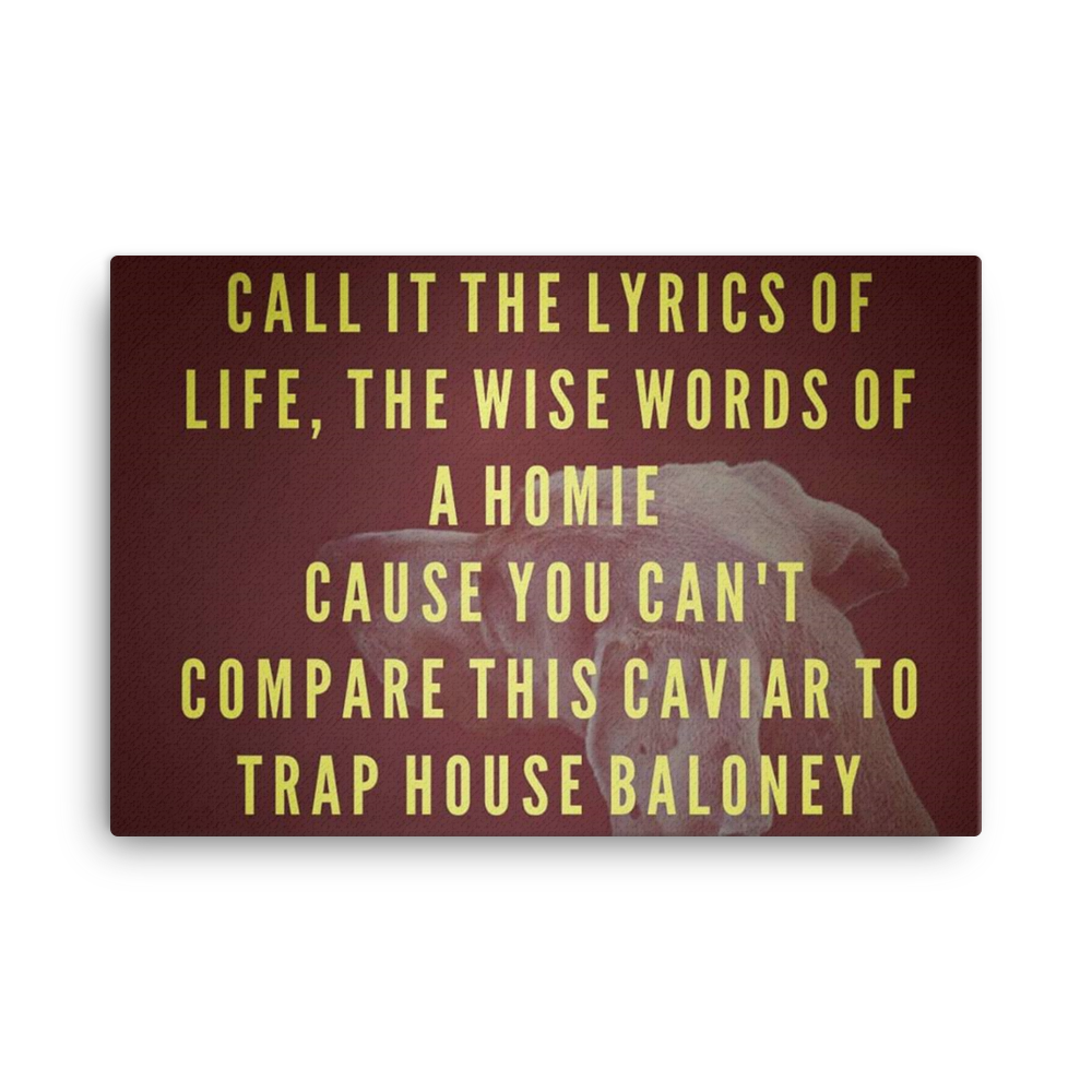 Canvas: "The Homie" 2-Hye Merch