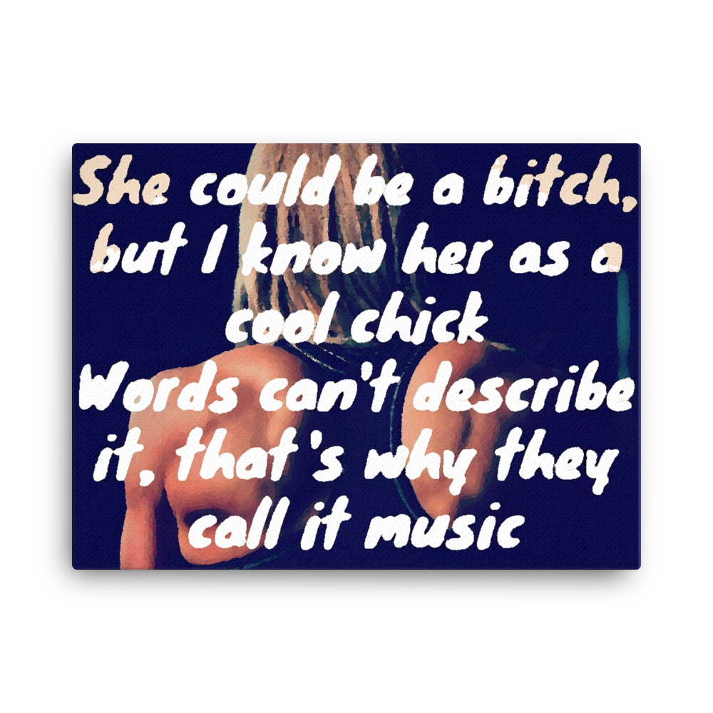 Canvas: "Music" 2-Hye Merch